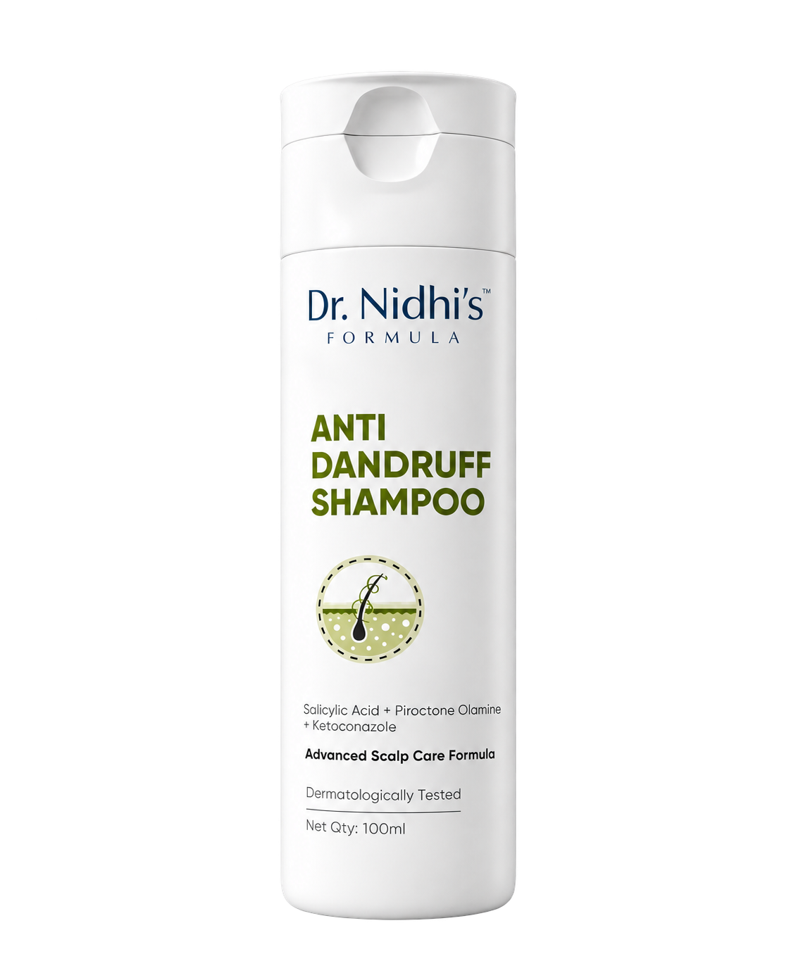 Dr. Nidhi’s Anti-Dandruff Shampoo Bottle