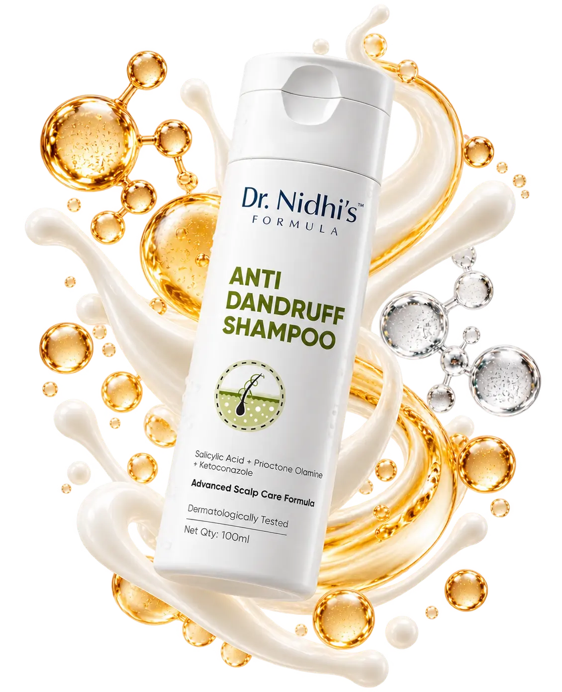 Dr. Nidhi’s Formula Anti-Dandruff Shampoo Splash