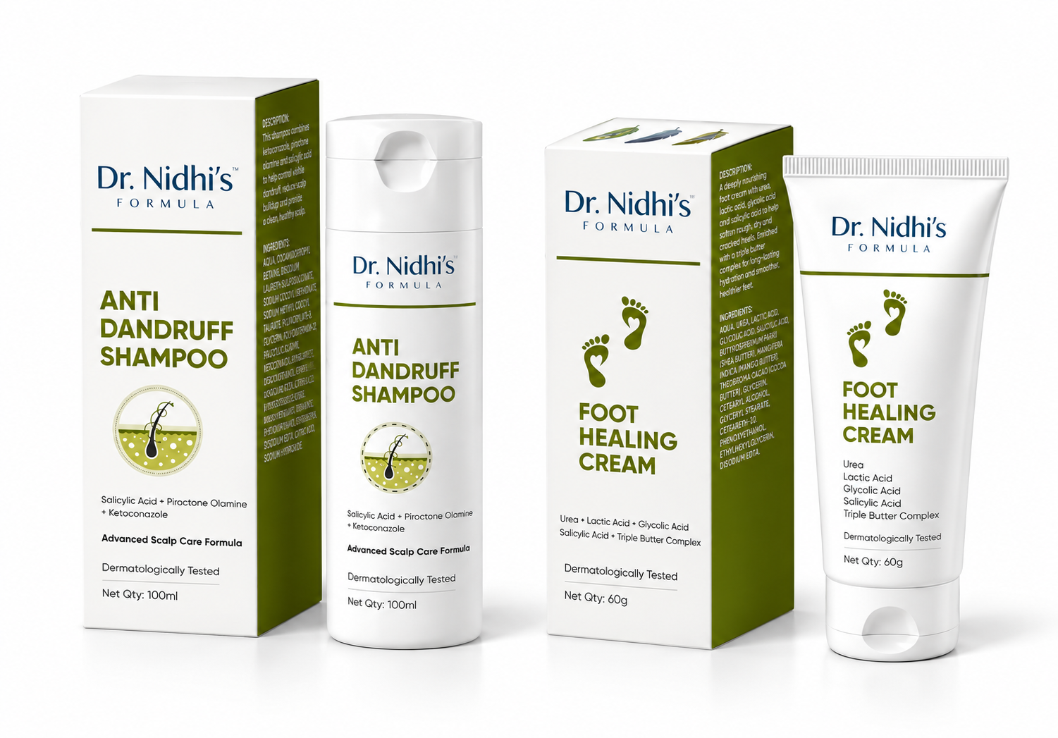 Dr. Nidhi’s Formula - Skincare Product Collection