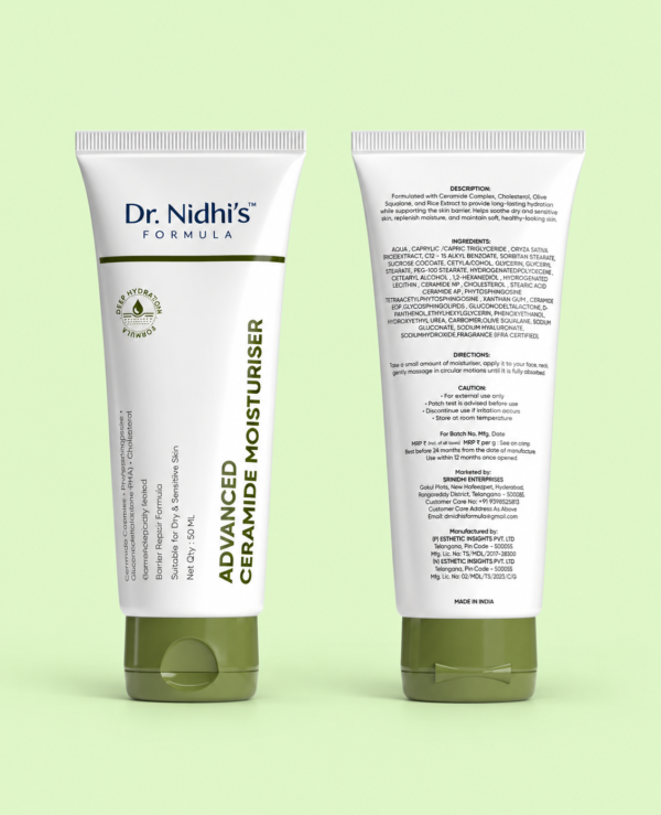 Dr.Nidhi's Formula - Advanced Ceramide Moisturiser